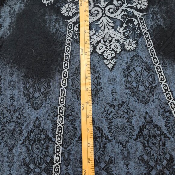 Edista top Women's Black Design Top Size Large Classic Design Comfort Beautiful - Picture 4 of 7